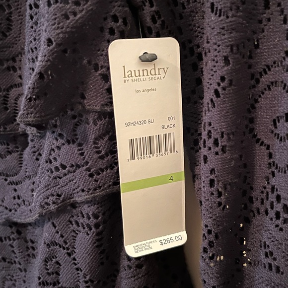 laundry BY SHELLI SEGAL Los Angeles Lace Dress Size 4 - Picture 12 of 13